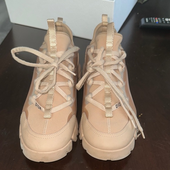 Dior Nude Tone Sneakers - Picture 3 of 6
